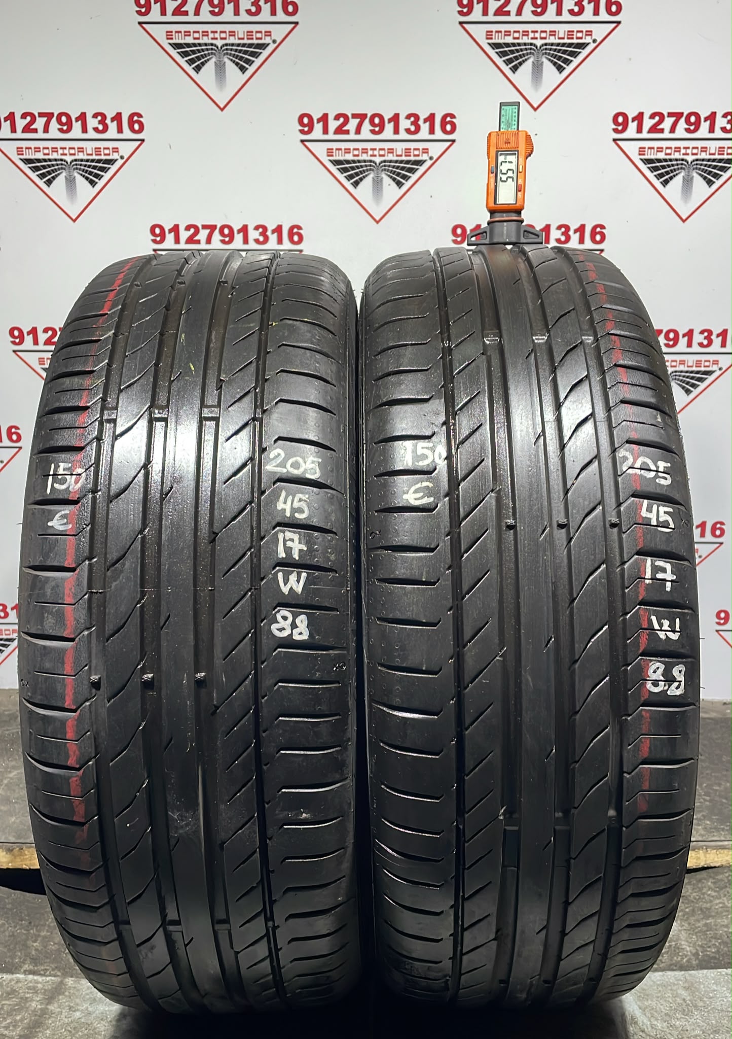 CONTINENTAL  USADO  205/45 R17 88 W